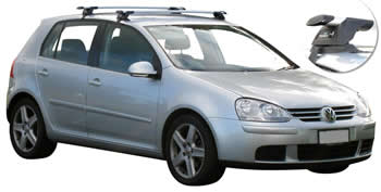 VW Golf Mk5 roof racks